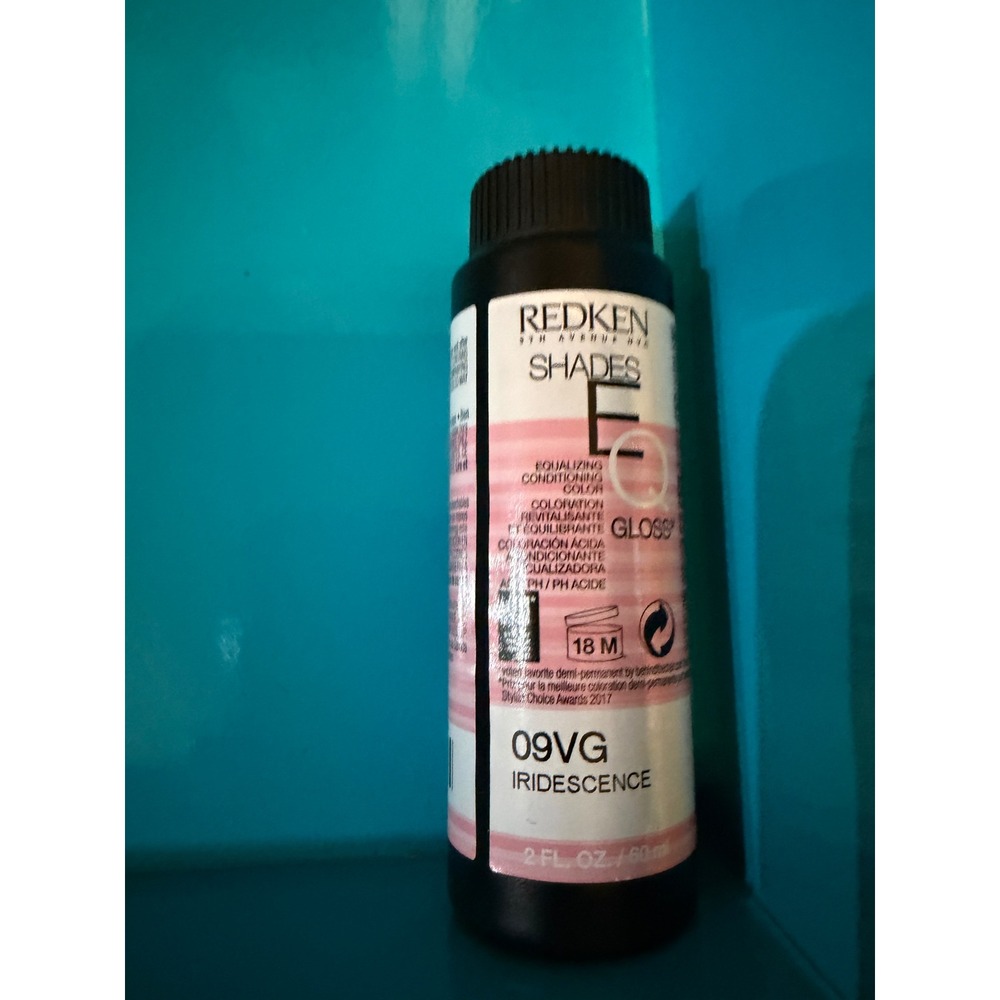 Redken‎ Shades EQ Gloss 9VG Iridescence Demi-Permanent Hair Color gloss shine